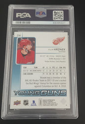 2018-19 Upper Deck Series 1 Young Guns #214 Rookie Rc Filip Hronek Psa 10