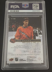 2020-21 Upper Deck Sp Signature Edition Legends Ud Canvas Legends C-25 Auto Wayne Gretzky Psa 9