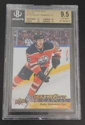 2017-18 Upper Deck Series 1 Young Guns Ud Canvas C-102 Rookie Rc Kailer Yamamoto Beckett 9.5