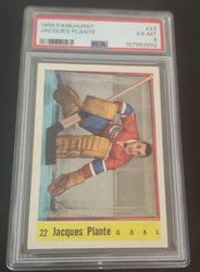 1958 Parkhurst #22 Jaques Plante Psa 6