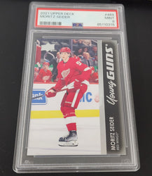 2021-22 Upper Deck Series 2 Young Guns #469 Rookie Rc Moritz Seider Psa 9
