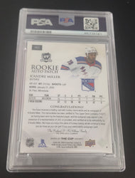 2020-21 Upper Deck The Cup Rookie Auto Patch #182 Rookie Rc Auto K'Andre Miller /24 Psa 9