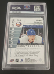 2019-20 Upper Deck Sp Authentic Autographed Future Watch #193 Rookie Rc Auto Noah Dobson /999 Psa 9