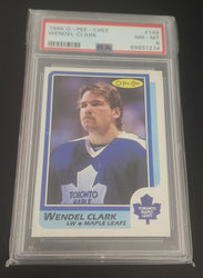 1986 O-Pee-Chee #149 Rookie Rc Wendel Clark Psa 8