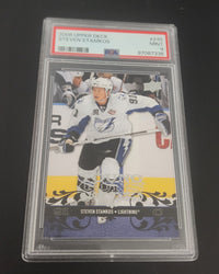 2008-09 Upper Deck Series 1 Young Guns #245 Rookie Rc Steven Stamkos Psa 9