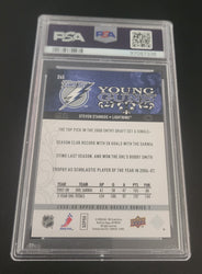 2008-09 Upper Deck Series 1 Young Guns #245 Rookie Rc Steven Stamkos Psa 9