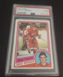 1984 Topps #49 Rookie Rc Steve Yzerman Psa 6