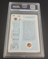 1990 Upper Deck Young Guns #526 Rookie Rc Pavel Bure Psa 8