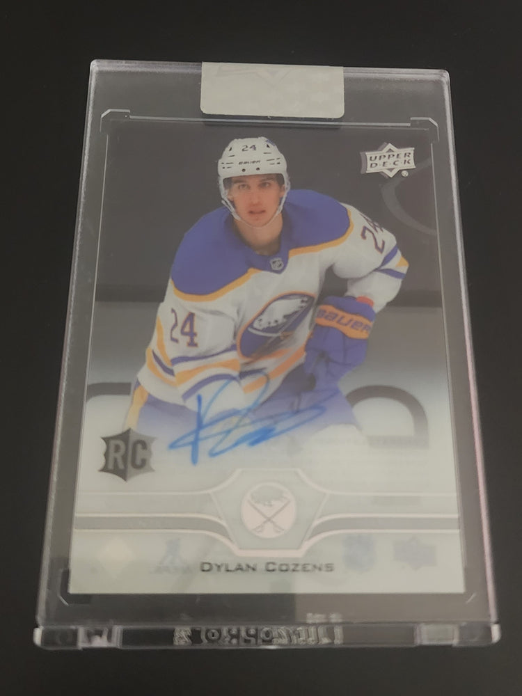 2020-21 Upper Deck Clear Cut Hockey Rookie Auto Cc-Dc Rookie Rc Auto Dylan Cozens