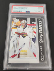 2021-22 Upper Deck Series 1 Young Guns #223 Rookie Rc Spencer Knight Psa 9
