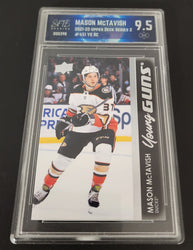 2021-22 Upper Deck Series 2 Young Guns #451 Rookie Rc Mason Mctavish Sftb 9.5