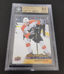 2017-18 Upper Deck Series 1 Young Guns Ud Canvas C91 Rookie Rc Nolan Patrick Beckett 9.5