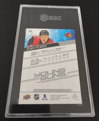 2020-21 Upper Deck Series 1 Young Guns #209 Rookie Rc Josh Norris Sgc 9.5