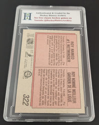 1989 O-Pee-Chee Vezina Trophy #322 Patrick Roy Hha 10