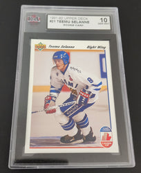 1991-92 Upper Deck C Canada Cup #21 Rookie Rc Teemu Selanne Ksa 10