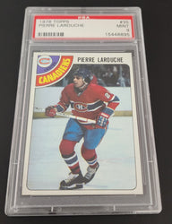 1978 Topps #35 Pierre Larouche Psa 9