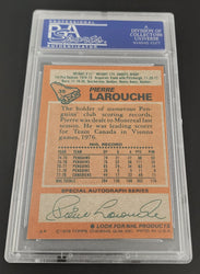 1978 Topps #35 Pierre Larouche Psa 9
