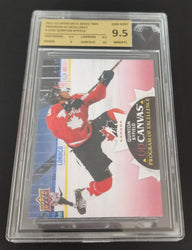 2021-22 Upper Deck Series 2 Program Of Excellence Ud Canvas #C256 Rookie Rc Quinton Byfield Bfg 9.5
