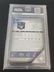 2005-06 Upper Deck Series 2 Young Guns #443 Rookie Rc Alexander Ovechkin Psa 8