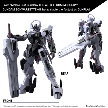 HG 1/144 GUNDAM SCHWARZETTE