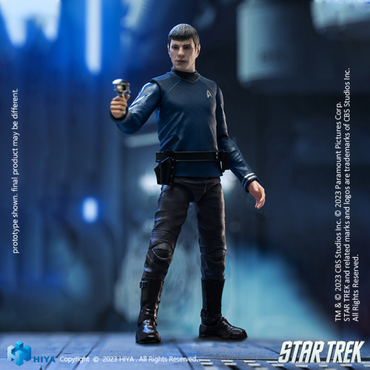 EXQUISITE MINI SERIES 1/18 SCALE STAR TREK 2009 SPOCK