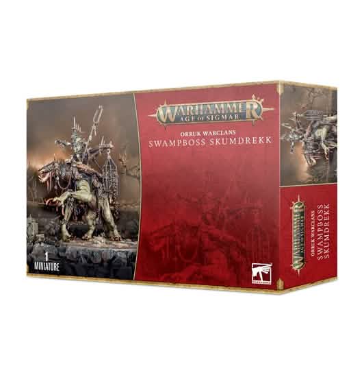 WARHAMMER: AGE OF SIGMAR: ORRUK WARCLANS: SWAMPBOSS SKUMDREKK