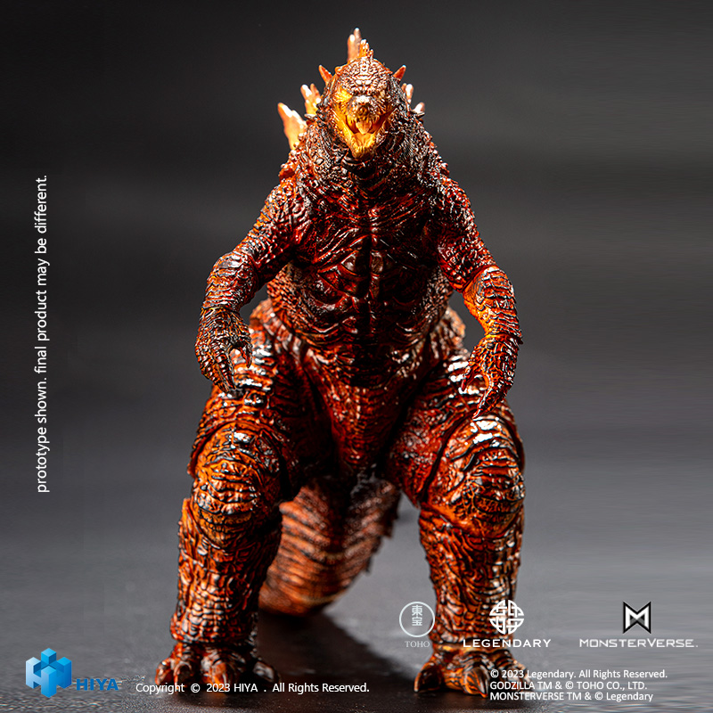 Exquisite Basic Godzilla: King of the Monsters Burning Godzilla