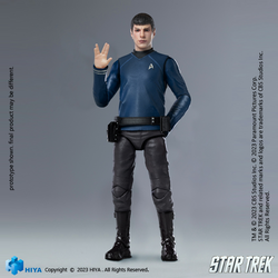 EXQUISITE MINI SERIES 1/18 SCALE STAR TREK 2009 SPOCK
