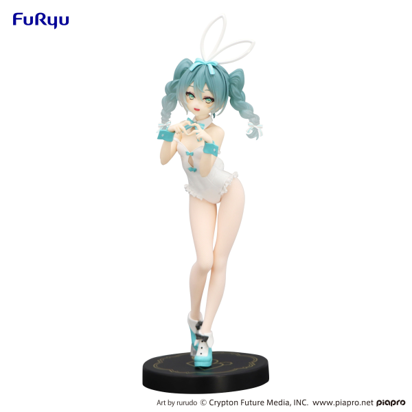 HATSUNE MIKU BICUTE BUNNIES FIGURE -RURUDO WHITE COLOR VER.-