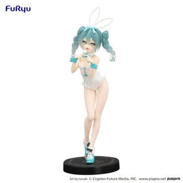 HATSUNE MIKU BICUTE BUNNIES FIGURE -RURUDO WHITE COLOR VER.-