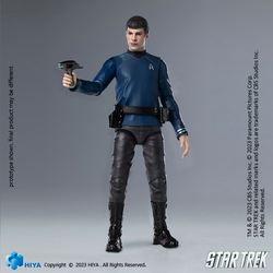 EXQUISITE MINI SERIES 1/18 SCALE STAR TREK 2009 SPOCK