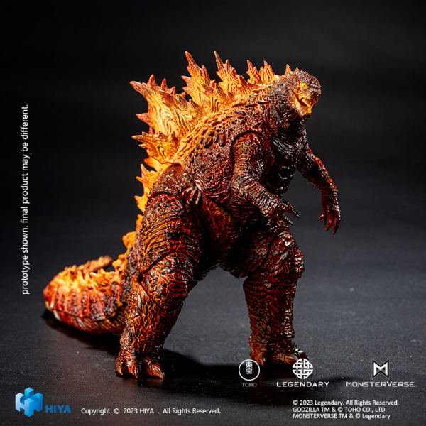 Exquisite Basic Godzilla: King of the Monsters Burning Godzilla