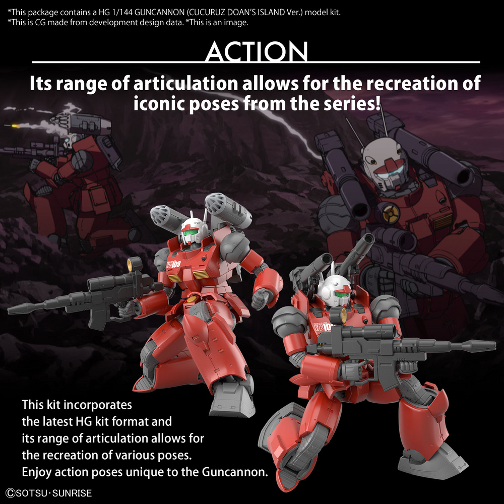 HG 1/144 GUNCANNON (CUCURUZ DOANÃ¢â‚¬â„¢S ISLAND Ver.)