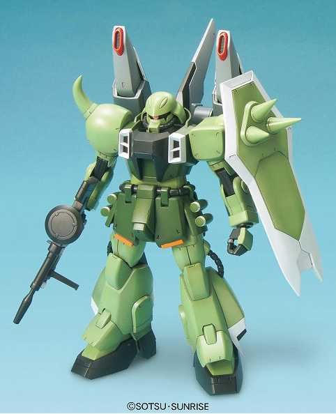 HG 1/100 #06 Zaku Warrior + Blaze Wizard & Gunner Wizard