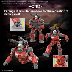 HG 1/144 GUNCANNON (CUCURUZ DOANÃ¢â‚¬â„¢S ISLAND Ver.)