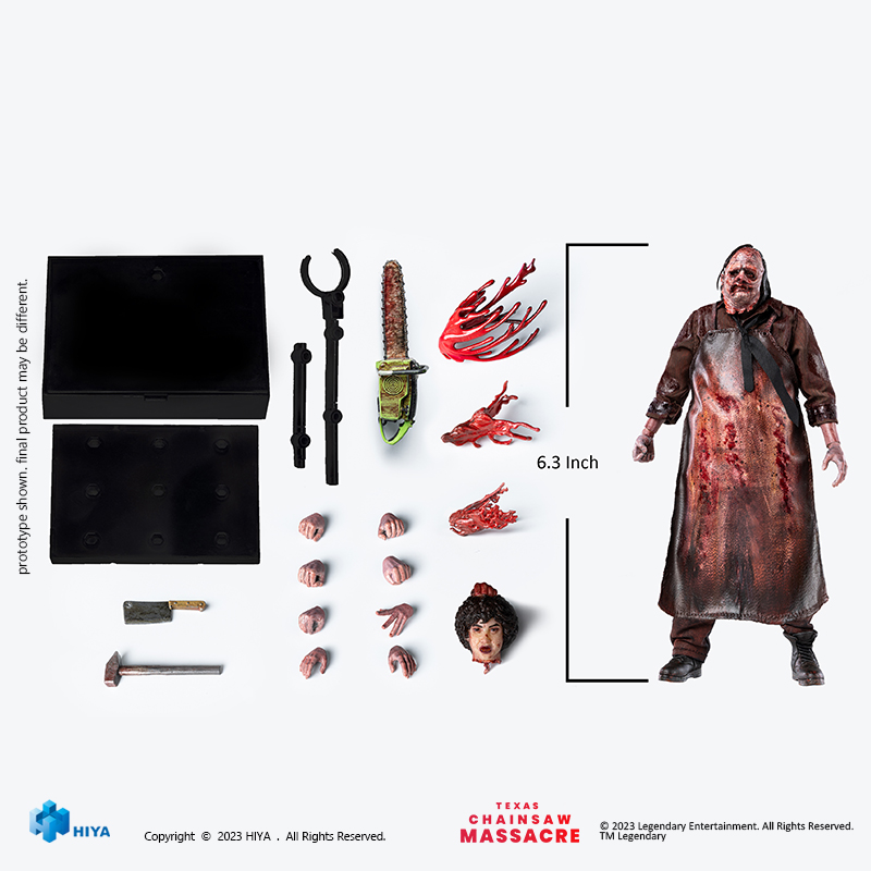 EXQUISITE SUPER SERIES 1/12 SCALE TEXAS CHAINSAW MASSACRE 2022 LEATHERFACE