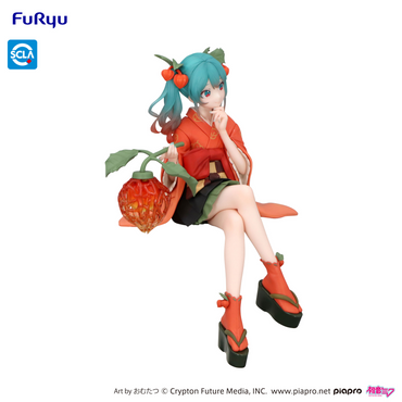 HATSUNE MIKU NOODLE STOPPER FIGURE -FLOWER FAIRY WINTER CHERRY-