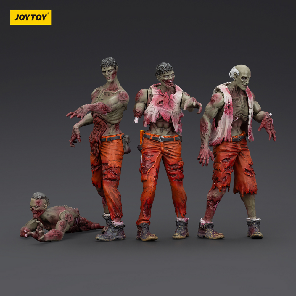 JOYTOY DARK SOURCE ZOMBIE FIGURE MECHANIC TEAM