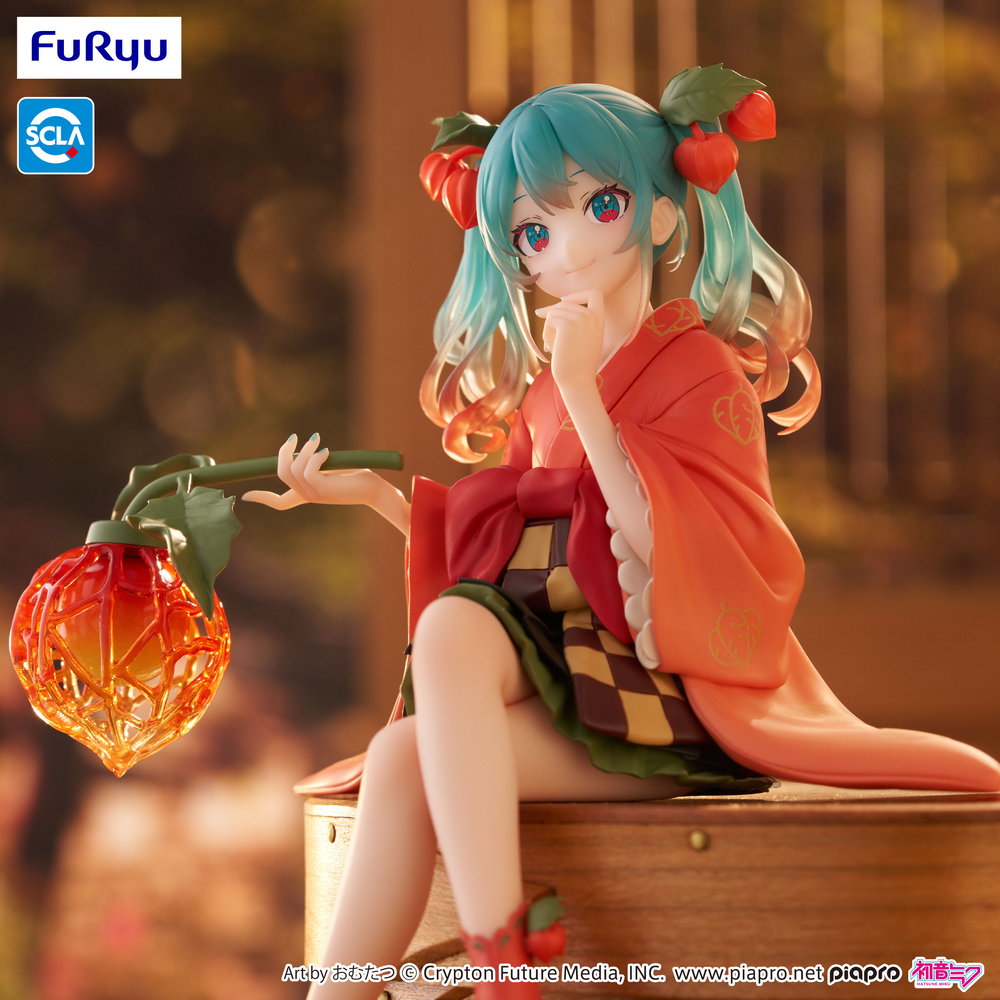 HATSUNE MIKU NOODLE STOPPER FIGURE -FLOWER FAIRY WINTER CHERRY-