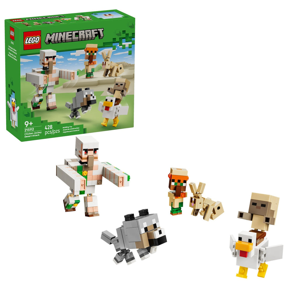 LEGO - 21592 - MINECRAFT - CHICKEN JOCKEY DESERT ATTACK