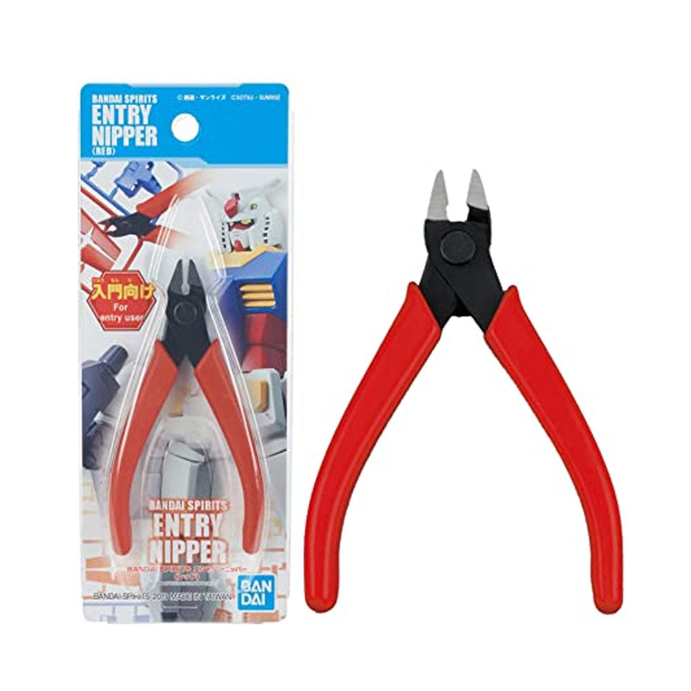 BANDAI SPIRITS ENTRY NIPPER [RED] "BANDAI TOOLS"