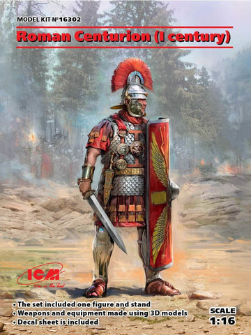 ICM 1/16 Roman Centurion (I century) (100% new molds)