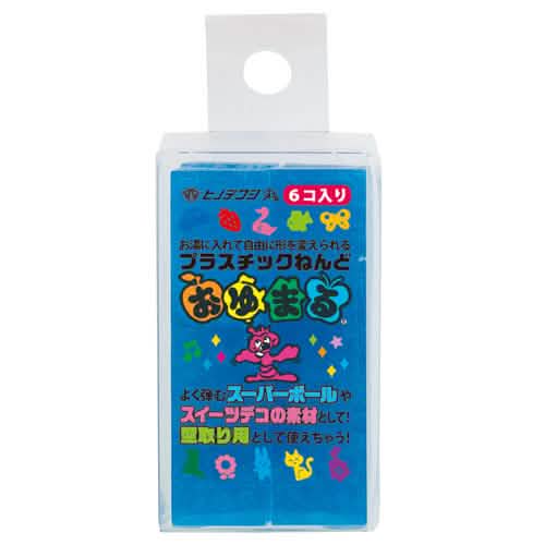 Oyumaru Reusable Modelling Compound - Blue 6 Pieces