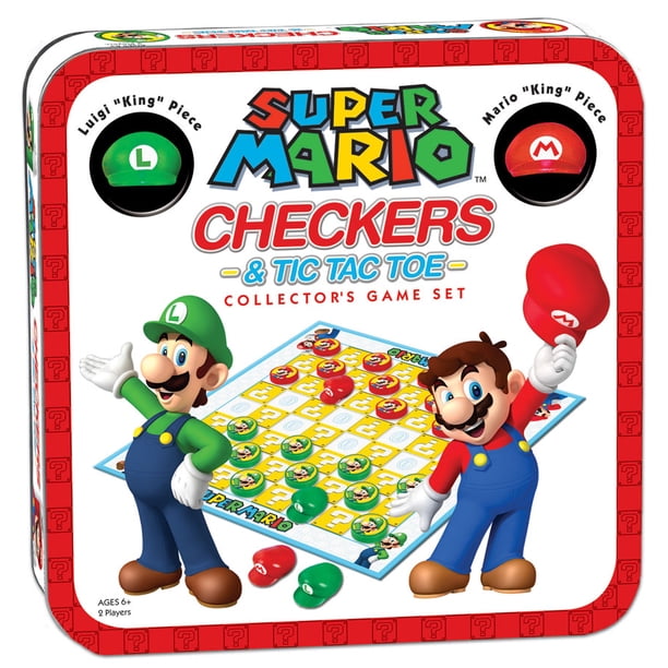 CHECKERS/TTT COMBO SUPER MARIO vs LUIGI