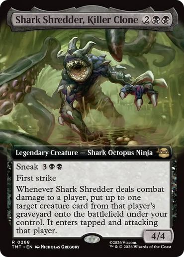 Shark Shredder, Killer Clone (Extended Art) [Teenage Mutant Ninja Turtles]