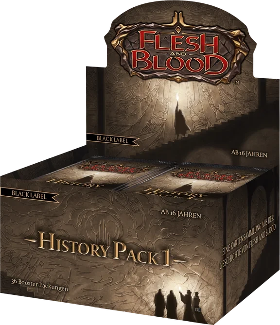 Flesh and Blood History Pack Vol 1 Black Label French Box