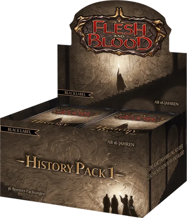 Flesh and Blood History Pack Vol 1 Black Label French Box