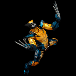 MARVEL FIGHTING ARMOR WOLVERINE ACTION FIGURE (REISSUE)