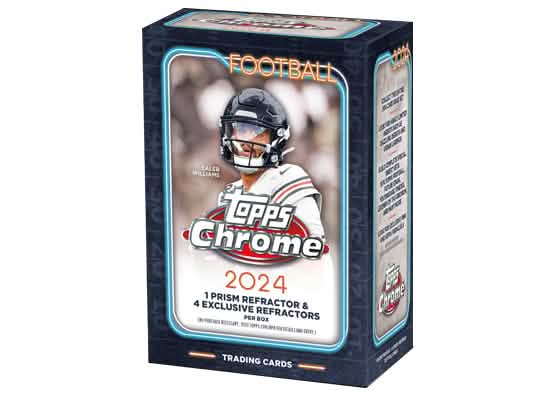 2024 TOPPS CHROME FOOTBALL VALUE BOX