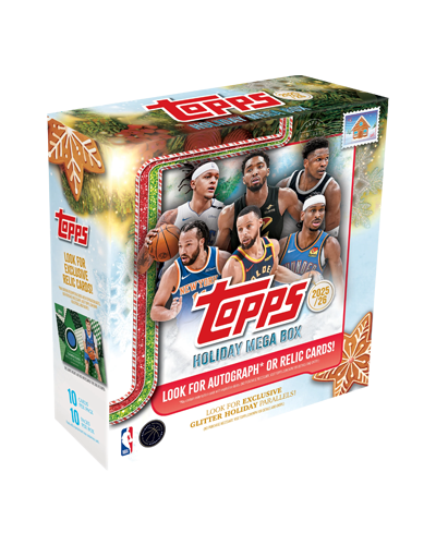 2026 TOPPS HOLIDAY BASKETBALL MEGA BOX